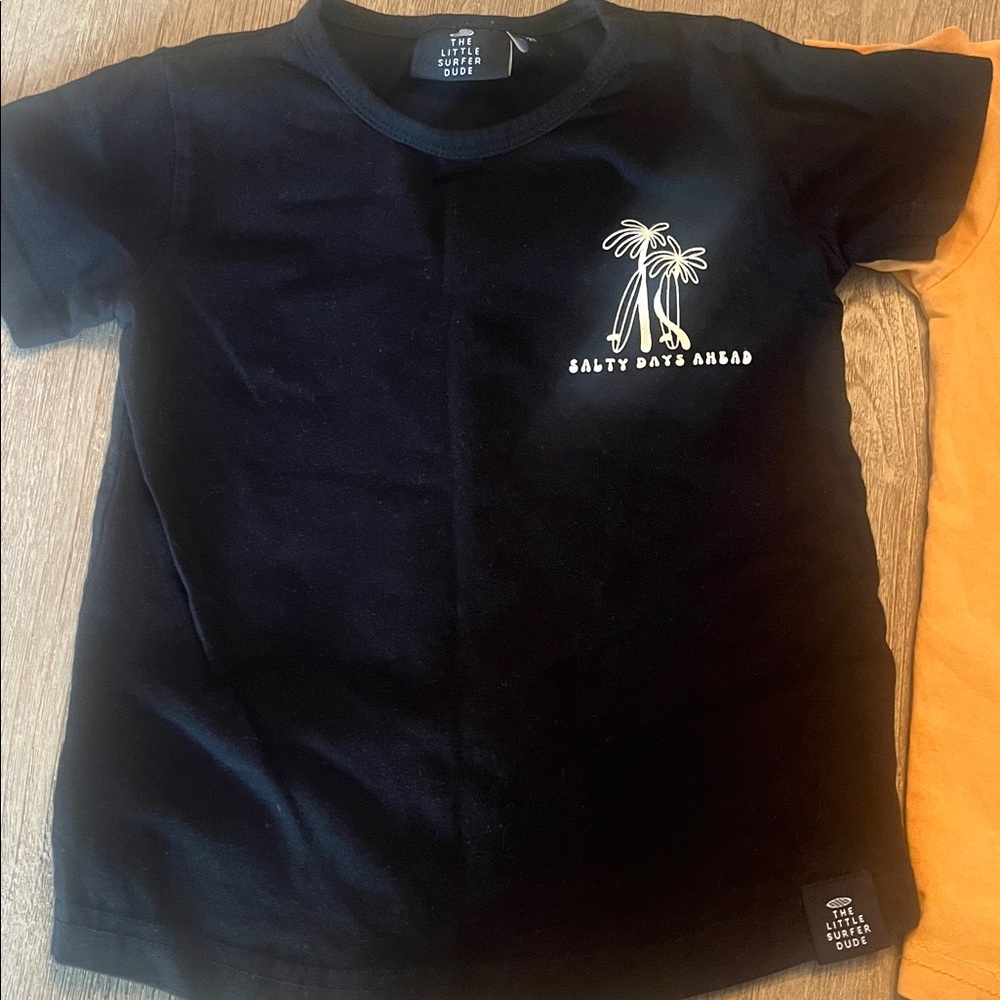 Two Little Surfer Dude Teeshirts size 2T - Picture 5 of 9